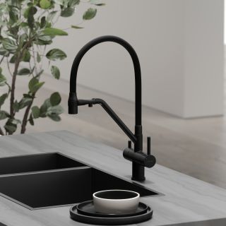 Смеситель для кухни Sancos Dora SC4003MB чёрный матовый