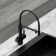 Смеситель для кухни Sancos Moro SC4006MB чёрный матовый