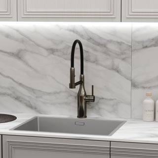 Смеситель для кухни Sancos Pride SC4011GG воронёная сталь