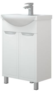 Тумба под раковину Corozo Монро 60см белый SD-00000663