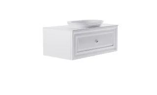 Тумба с раковиной Astra-Form Шарм 4631177713675 90 см белый матовый