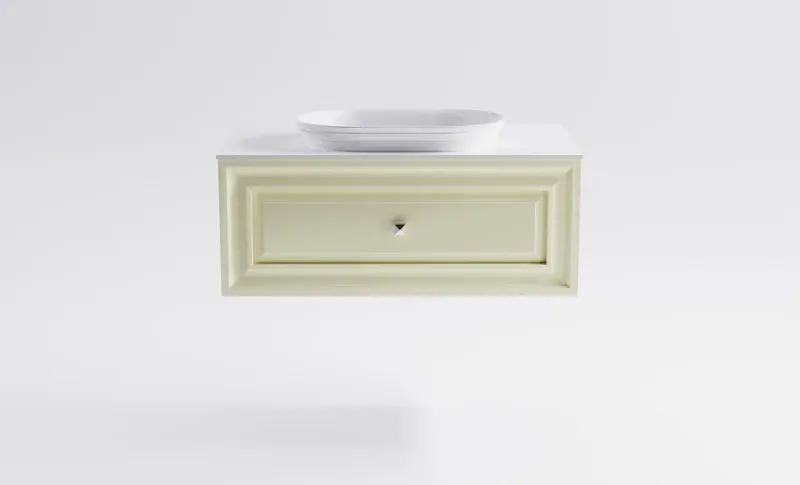 Тумба с раковиной Astra-Form Шарм 4631177713712 100 см бежевый матовый