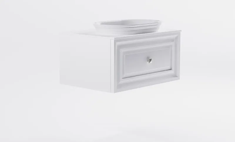 Тумба с раковиной Astra-Form Шарм 4631177715051 80 см белый матовый