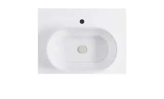 Тумба с раковиной Astra-Form Шарм 4631177715051 80 см белый матовый