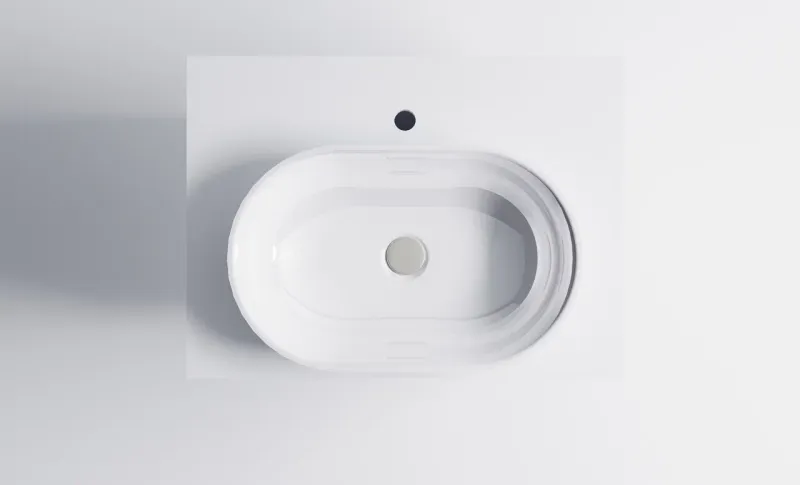 Тумба с раковиной Astra-Form Шарм 4631177713378 70 см белый матовый