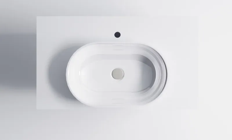 Тумба с раковиной Astra-Form Шарм 4631177713477 90 см бежевый матовый