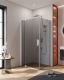Душевой уголок CEZARES SLIDER-AH-1-80-90/100-GRIGIO-Cr