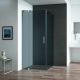 Душевой уголок CEZARES SLIDER-AH-1-90-80/90-GRIGIO-GM