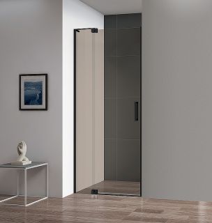 Душевая дверь CEZARES SLIDER-B-1-80/90-BR-NERO черный