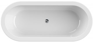 Акриловая ванна Cezares Slim Central 180x80см белый SLIM CENTRAL-180-80-60-W37-SET