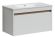 Подвесная тумба под раковину Sancos Smart SM90W 90см белый глянец
