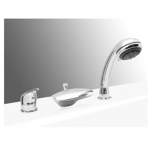 Смеситель ASD Astel Гл000015183 для ванны, с душевой лейкой, хром