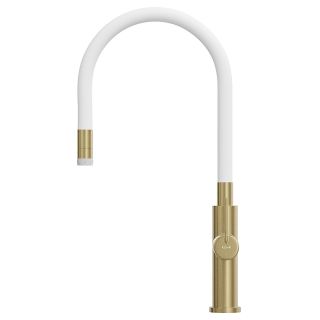 Смеситель для кухни Kohr Berga Series 1LO090200BG-0004A белый/брашированное золото