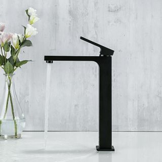 Смеситель для раковины Gappo G1017-62 чёрный