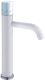 Смеситель для накладной раковины Boheme Stick белый 122-W-MR-W