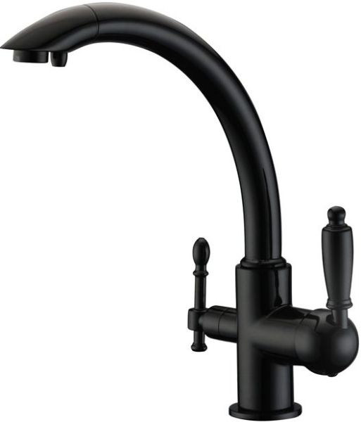 Смеситель для кухни ZORG Sanitary ZR 314 YF-33 BLACK