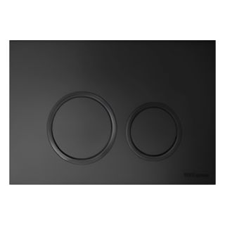 Комплект для установки подвесного унитаза с панелью смыва TECEspring R K401104WCR чёрный матовый