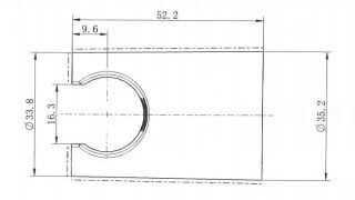Держатель для душа Allen Brau Priority 5.31B15-00 хром