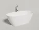 Ванна из искусственного камня Salini Sofia S-Sense 102519G 185x90см белый глянцевый
