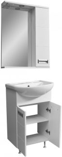 Тумба под раковину Stella Polar Фиора 55см белый SP-00000212