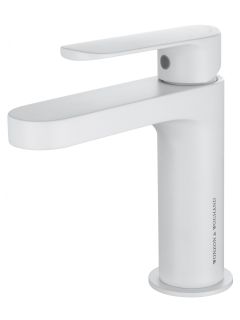 Смеситель для раковины Wonzon & Woghand WW-H1032-MW белый матовый