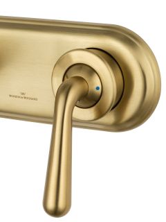 Встраиваемый смеситель для раковины Wonzon & Woghand Steam WW-88869008-BG брашированное золото