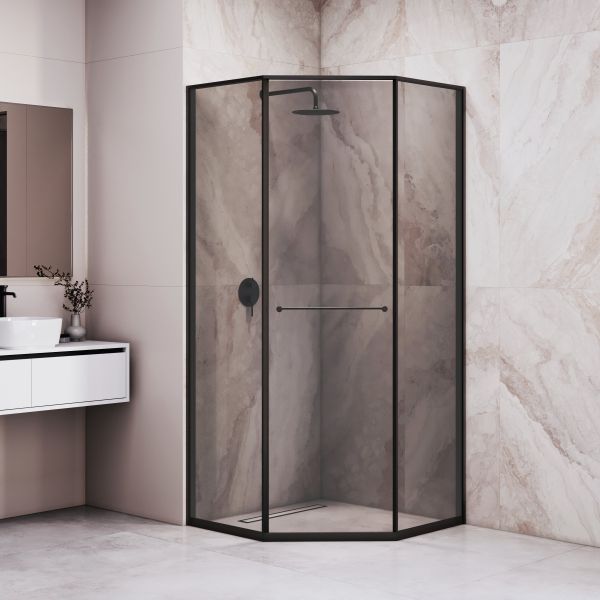 Душевой уголок RGW SV-82B "R" 33328299-34R 90x90 см чёрный