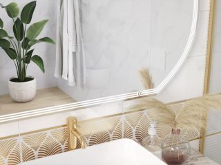 Зеркало Cersanit LED KN-LU-LED090*120-d-Os 120x70 см с антизапотеванием