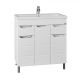 Напольная тумба под раковину Санта Родос 206015 80 см белый