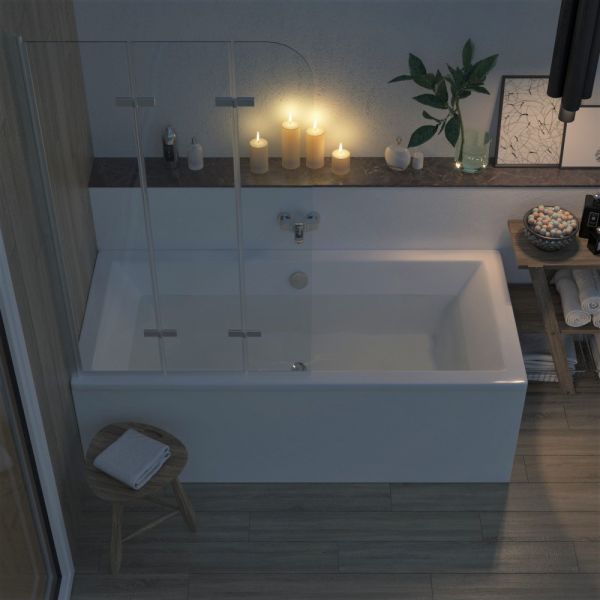 Акриловая ванна Berges Tari 180x80см белый 050029