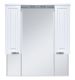 Зеркальный шкаф с подсветкой Misty Терра 90см белый