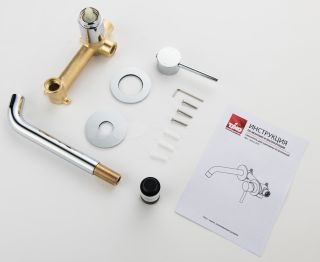 Смеситель для раковины встроенный Timo Saona 2372/00SM хром