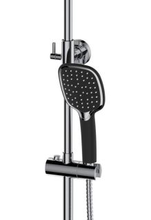 Душевая стойка Haiba HB24805-7 чёрный матовый