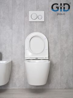 Унитаз подвесной Gid Tr2122 62234Y белый 51x36x36