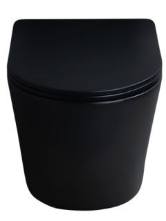 Унитаз подвесной Gid Tr2130bm 62205Y черный матовый 48x36.5x36