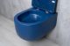 Унитаз подвесной Tornado Gid Tr2133TF-BUM 62301Y синий матовый 49x36x34