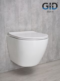 Унитаз подвесной Gid Tr2198 61107Y белый 49x36x35.5