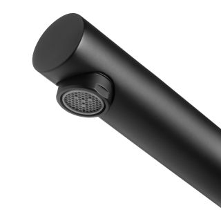 Поворотный излив Swedbe Platta 5513B чёрный