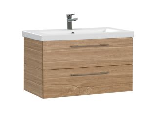 Тумба под раковину Cersanit LARA 64138 80 см под столешницу орех
