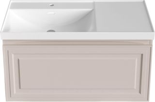 Тумба под раковину Aquanet Агата 345489 100 см бежевый