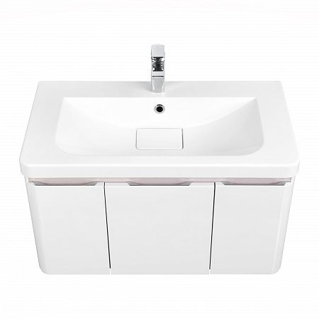 Тумба под раковину Акватон Шерилл 85см белый 1A208801SH010