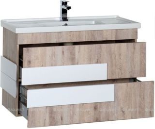 Тумба под раковину Aquanet Мадейра 183072 100 см дуб кантри