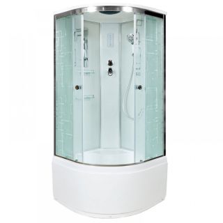 Душевая кабина Deto ЕМ4590 с электрикой (эл.) 90х90х220 см