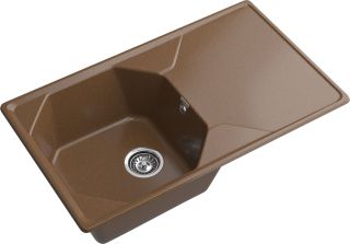 Мойка кухонная GranFest UNIQUE U-840L терракот