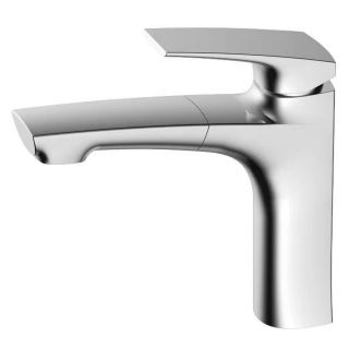 Смеситель для раковины Black&White Universe 7901С с выдвижным изливом хром