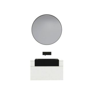 Зеркало Black & White Universe 903.MR 80 см