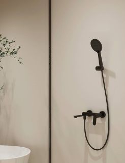 Смеситель для ванны Splenka S41.30.06 чёрный