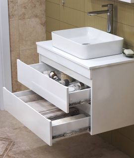 Тумба под раковину подвесная Vigo Urban tp.URB.70.2Y 70 см белый