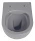 Подвесной унитаз ABBER Bequem AC1101MG безободковый серый матовый