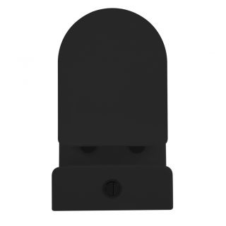 Унитаз-компакт ABBER Bequem AC1112TMB безободковый чёрный матовый